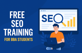 Free SEO Training for BBA Students