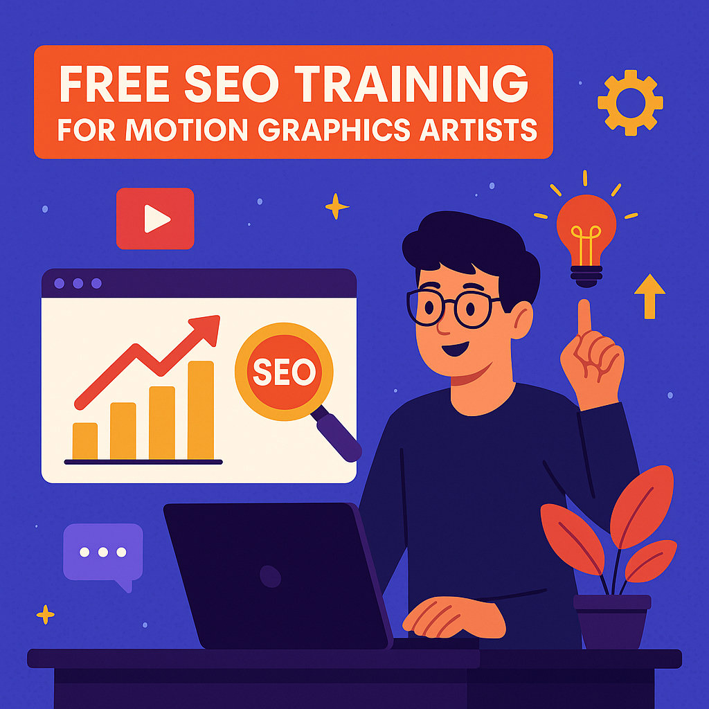 Free SEO Training for Motion Graphics Artists